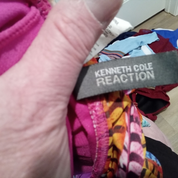 Kenneth Cole Reaction Feather Floral Animal Print Colorful Bikini Set Size L - Picture 14 of 14